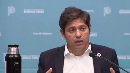 Kicillof: "Es un capricho ideológico y una venganza de Milei"