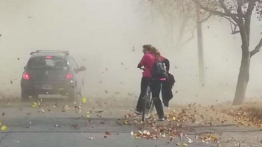 Cambió el pronóstico: al viento, se suma una ola polar