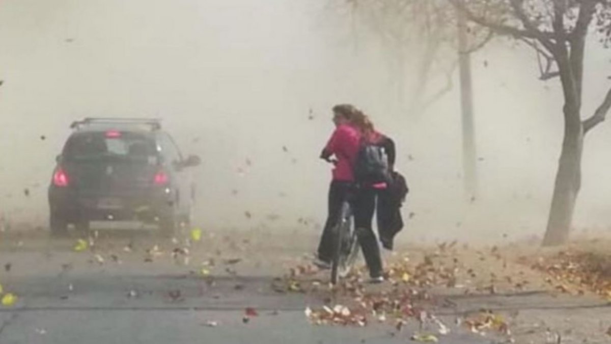 Pronóstico en Neuquén: fin de semana con fuertes vientos en el Alto Valle