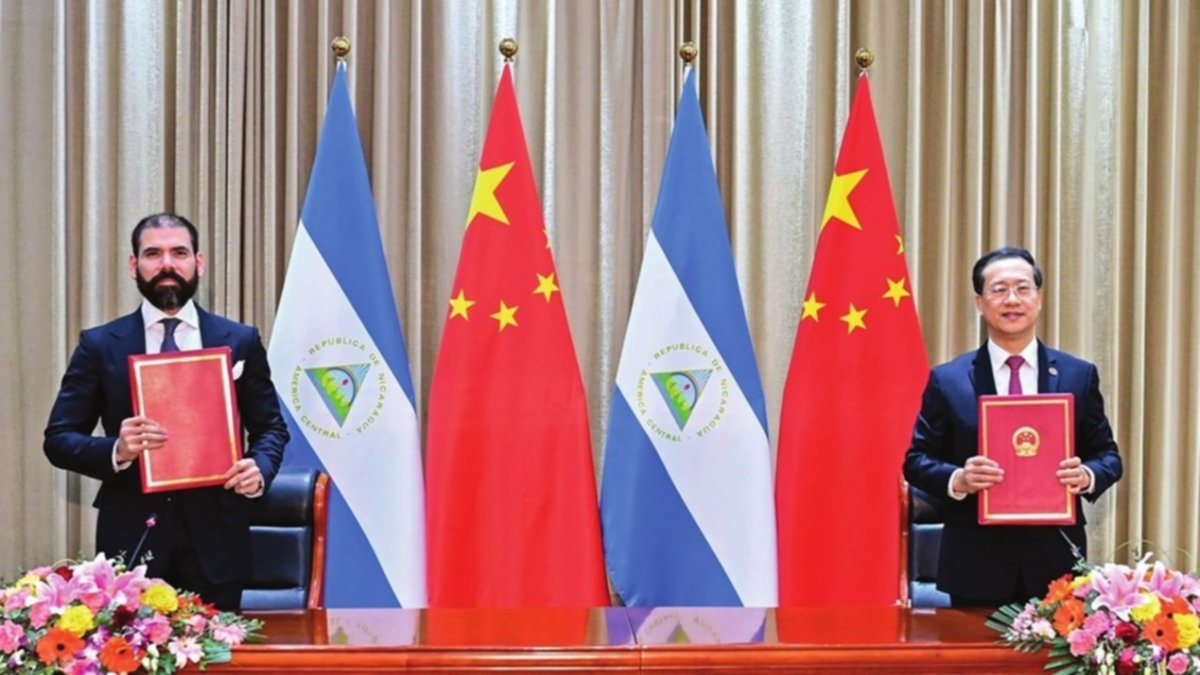 China afianza sus lazos con la dictadura de Nicaragua