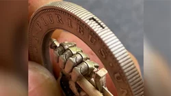 Las fascinantes monedas animadas de un artista ruso