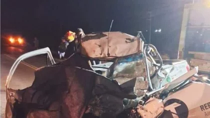Dos muertos en brutal choque con un camión de YPF en Comodoro Rivadavia
