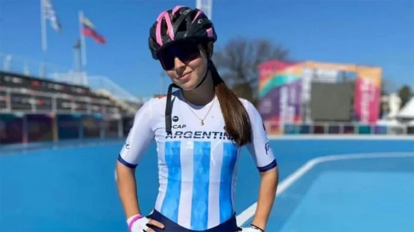 Lucía Monje: la promesa del patín neuquino que brilla con la Selección Argentina