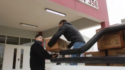Distribuirán más de 500 toneladas de alimentos neuquinos en escuelas