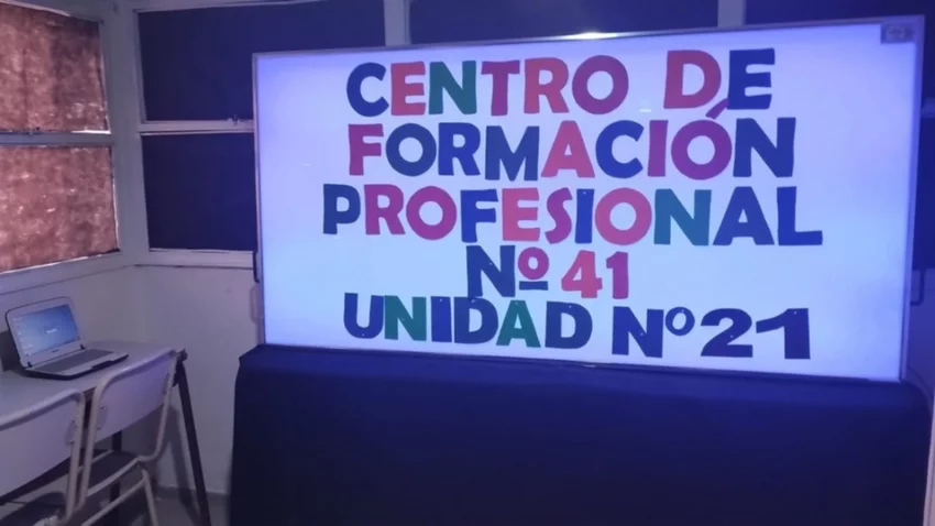 El primer pizarrón sensorial de Neuquén está en Cutral Co