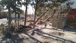 Taquimilán: sin luz y sin centro de salud por el viento