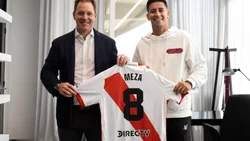 Meza fue anunciado como nuevo refuerzo de River