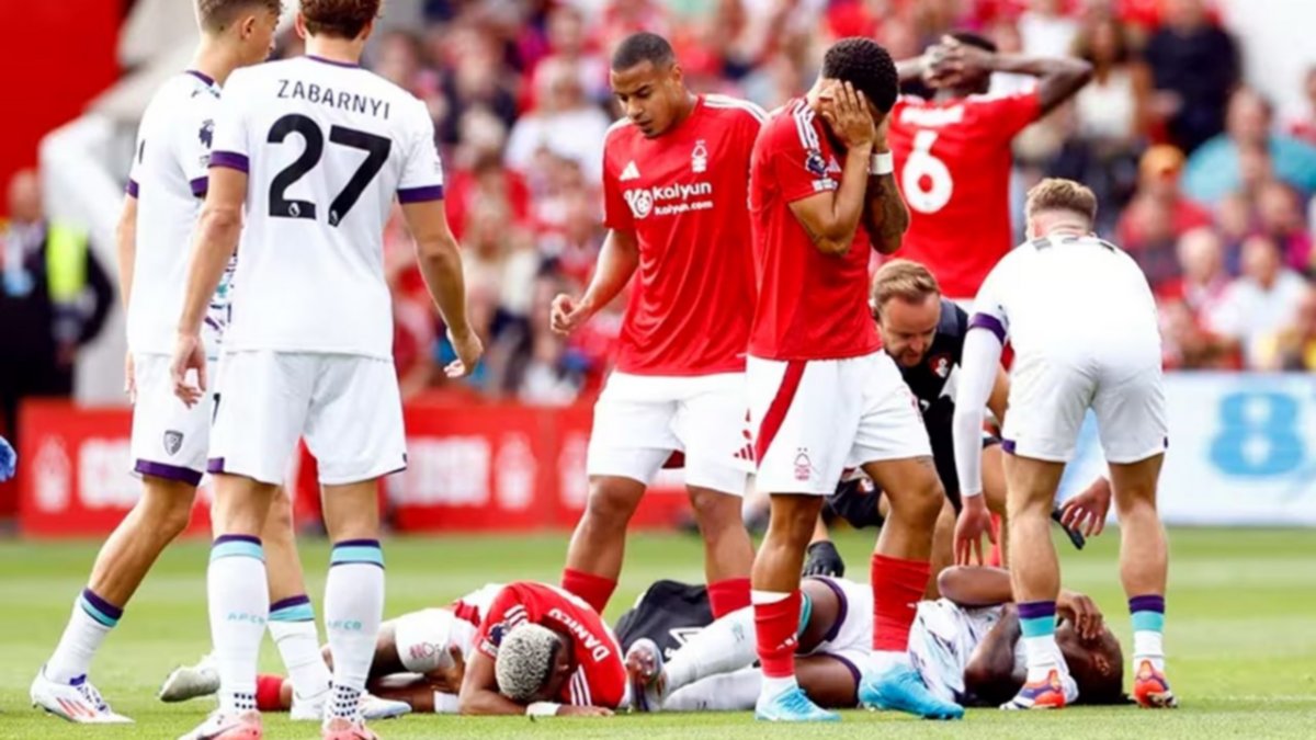 Aterradora lesión de un brasilero en el inicio de la Premier League