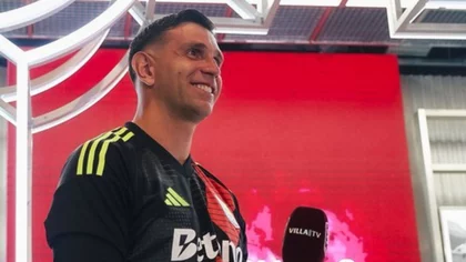 Dibu para rato: Renovó con Aston Villa