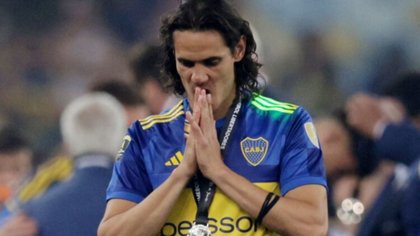 Preocupación en Boca: Cavani no llega ante Cruzeiro