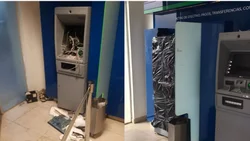 Vandalizaron el cajero de un banco en un intento de robo en Neuquén