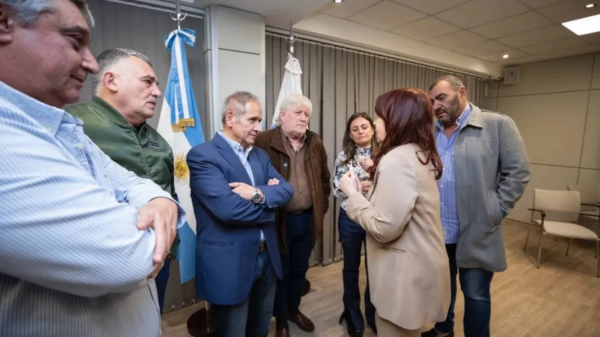 Cristina Kirchner reunió a sindicalistas pensando en el 2025