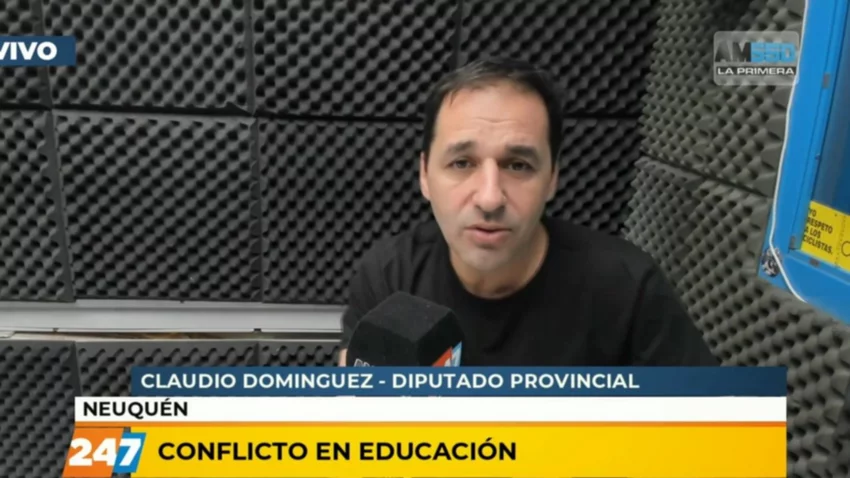 Claudio Domínguez: "La votación en las asambleas de ATEN es como si fuera Venezuela"