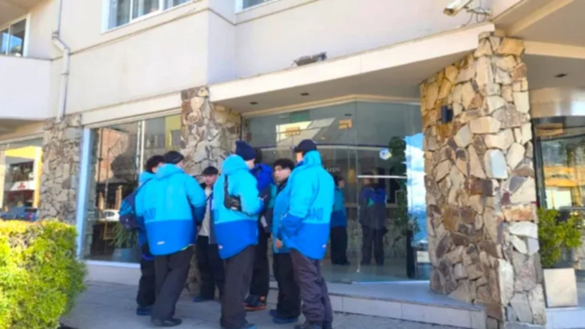 Allanaron un hotel en pleno centro de Bariloche