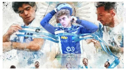 Como Maradona y Messi: el video del sueño de Colapinto que emociona
