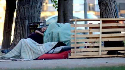 Equipos de seguridad y sanitarios realizan relevamiento a personas en situación de calle