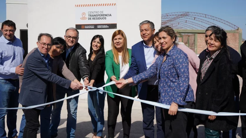 Figueroa inauguró el Centro de Transferencia de Residuos en Plottier