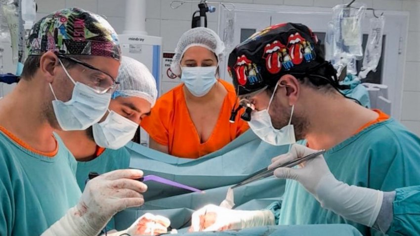 Orgullo: realizaron con éxito una novedosa intervención quirúrgica en Neuquén