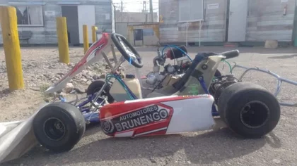 Un niño de 14 años manejaba un karting en las calles de Neuquén capital