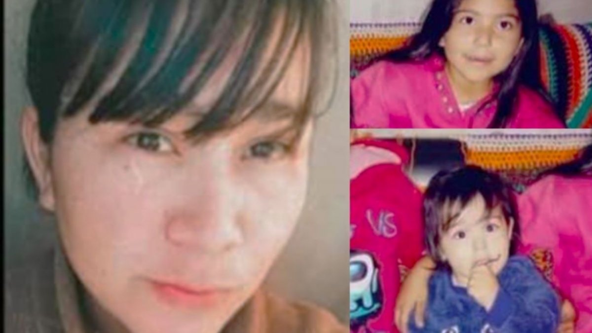 Buscan a una mujer que se fue de su casa con sus dos hijos