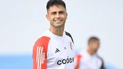 River: Pity Martínez hizo fútbol y se acerca su vuelta