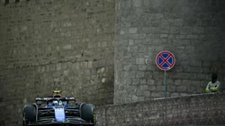 Tras el choque, Colapinto hizo una buena práctica en el GP de Azerbaiyán