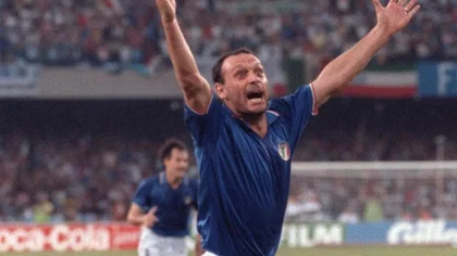 Murió “Totó” Schillaci, verdugo de Argentina en el '90