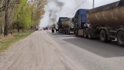 Vecinos levantaron el corte en la ruta 65 en Allen