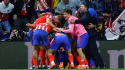 Con presencia argentina, Atlético le ganó 2-1 a Leipzig sobre la hora