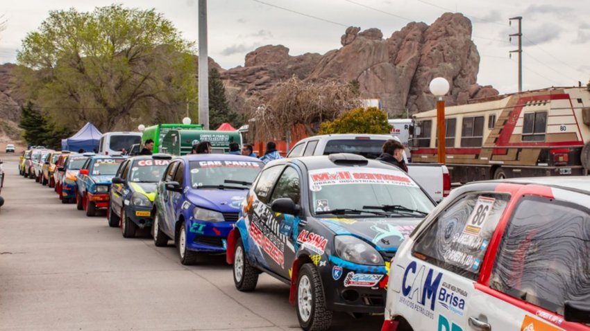 El Rally neuquino se presenta en Piedra del Águila