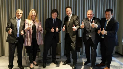 Milei se reunió con Elon Musk y estuvo en Wall Street