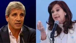 El fuerte cruce entre CFK y Luis Caputo por el "incendio" del país