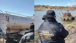 Residuos cloacales en Loncopué: inspeccionaron el área afectada