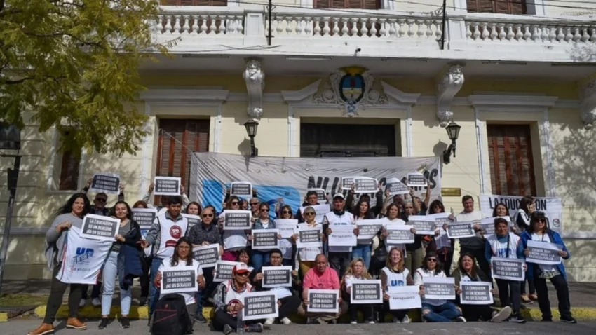 Docentes rionegrinos rechazan la esencialidad de la educación