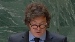 Milei aseguró ante la ONU que Argentina abandonará su posición de neutralidad