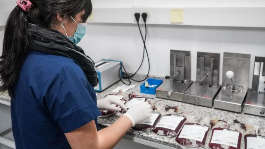 Colecta de sangre en Neuquén por el aniversario del Centro Regional de Hemoterapia