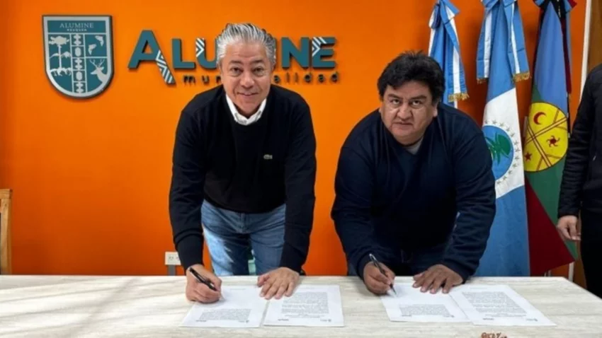 Histórico acuerdo forestal entre Provincia y la Corporación Pulmarí