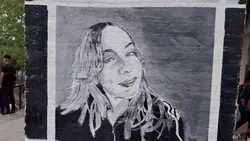 Pintaron un mural en memoria de Luciana Muñoz en Neuquén