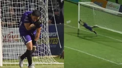 Se sacó el hombro, tapó dos penales y ascendió a la Primera Nacional