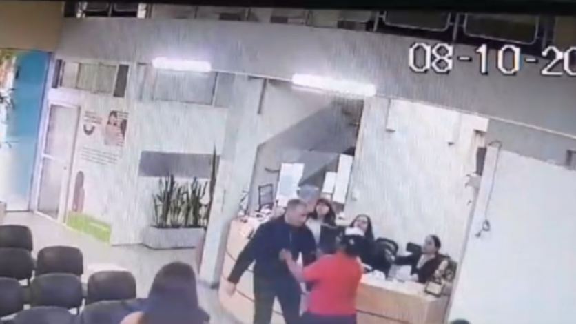 Toma de ATE en Centenario: agredieron a un funcionario municipal