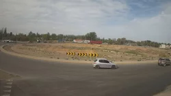 Un choque demoró el tránsito en la rotonda del Tercer Puente