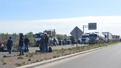 Senillosa: se levantó el corte en Ruta 22
