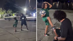 Se hizo viral el terrible "caño" que le hizo su hijo a Marcelo