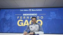 Boca presentó a Fernando Gago como nuevo DT