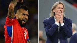 Las furiosas reacciones de Arturo Vidal por la derrota de Chile ante Colombia