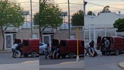 Intentó robar lo que había en un auto y lo lincharon, ¿quisieron secuestrarlo?