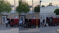 Intentó robar lo que había en un auto y lo lincharon, ¿quisieron secuestrarlo?
