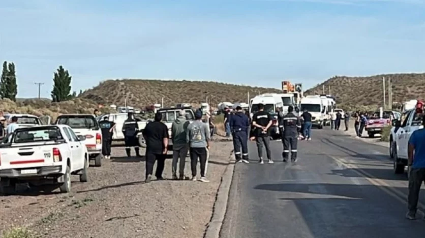 Madre e hija murieron en un choque frontal en Ruta 7 cerca de Añelo