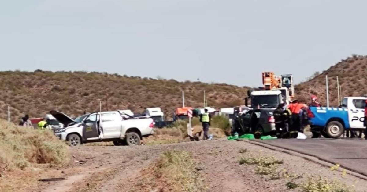 Cómo fue el choque frontal en el que murieron madre e hija en Ruta 7