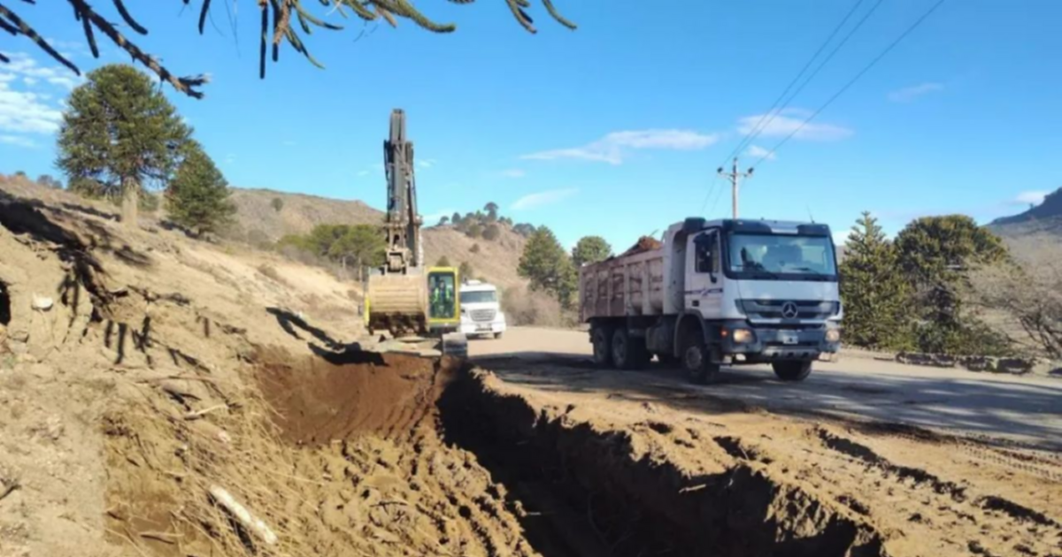 El Gobierno de Neuquén activó las obras de pavimentación de la Ruta 23